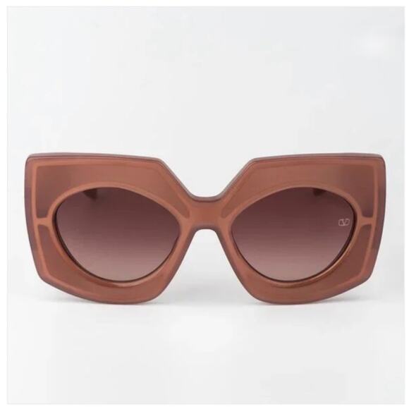 New! Valentino V SOUL VLS 127B Designer Brown Sunglasses, Authentic main image 12